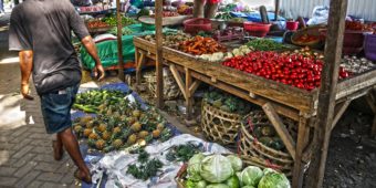 marché fruits indonésie