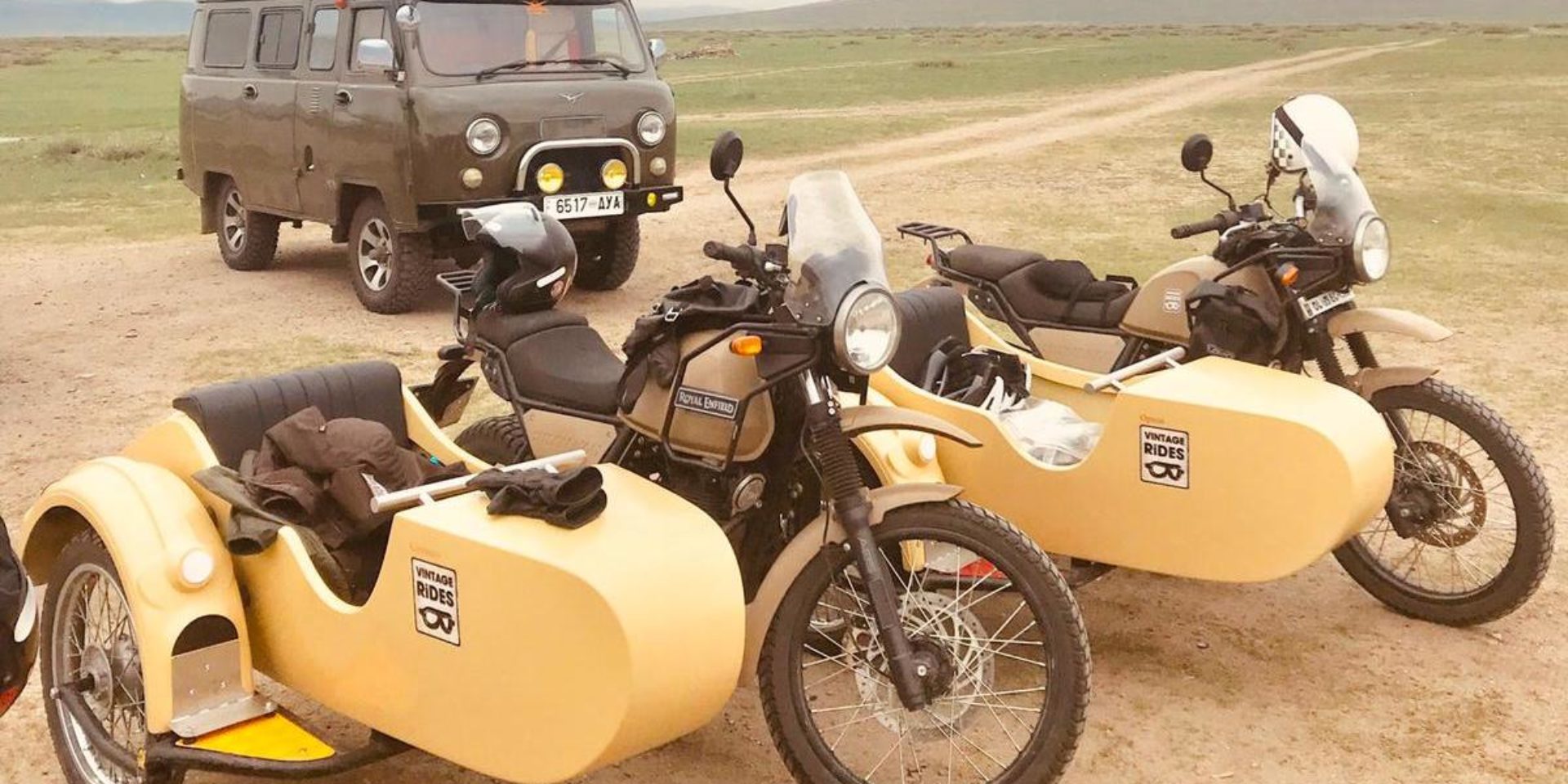 Road trip moto Mongolie - La Mongolie en Side-Car