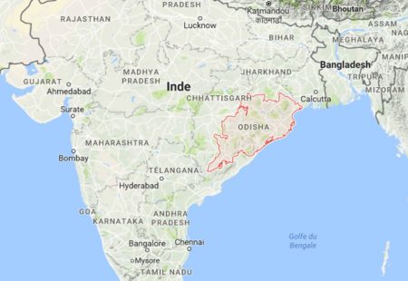 Cette région mystérieuse que vous connaissiez peut-être sous le nom d’Orissa a changé de nom officiellement en 2011 pour se rebaptiser Odisha. Mais au fait c’est où l’Odisha ? C’est un état situé sur la côte Est de l’Inde, entre Calcutta et Chennai, à peu près à la même latitude que Mumbai et la région du Maharastra.